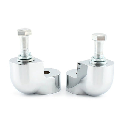 Handlebar Riser Bar Clamp Bars Kit Motorcycle For Honda VTX1300C 2004-07 Chrome