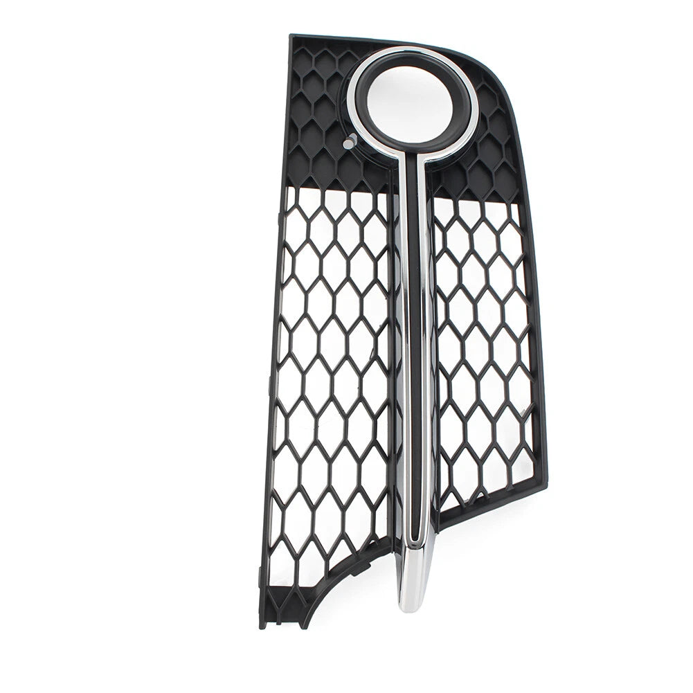 For Audi TT MK2   TTS 11-14 R Front Bumper Honeycomb Fog Light Grille Cover