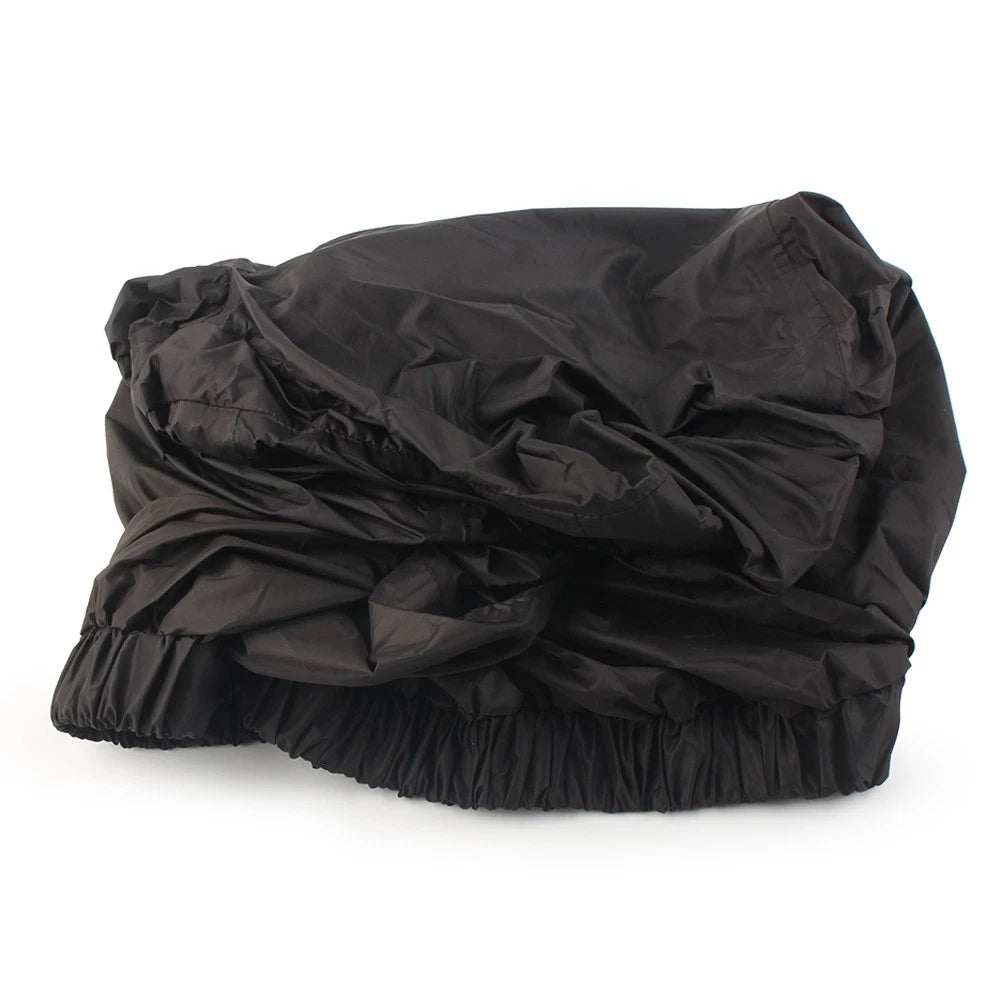 1x Waterproof Seat Rain Cover w/ Driver Backrest For Harley Street Electra Glide