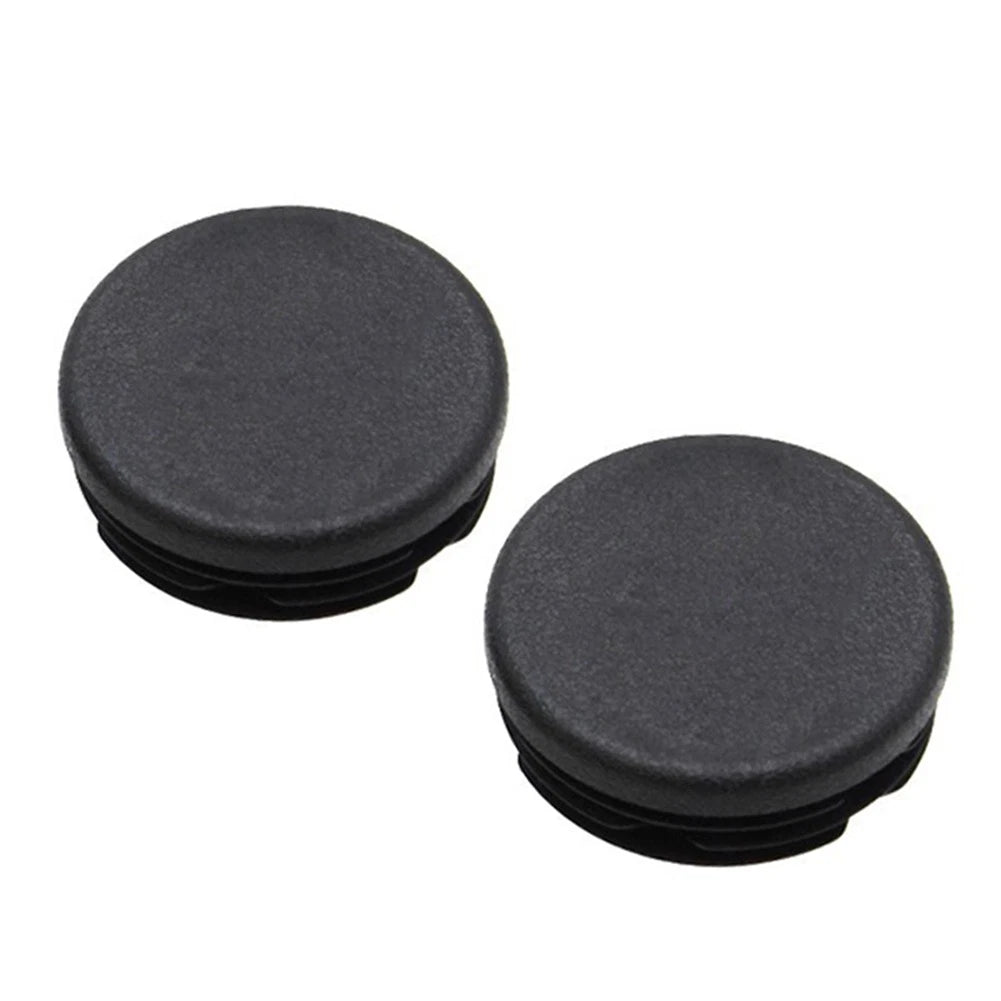 Black Frame Hole Cover Caps Plug Decorative 2PCS For YAMAHA YZF-R7 2021-2022