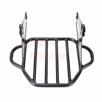Two Up Tour Pak Luggage Rack For Harley Touring Electra Glide Road King 2009-22