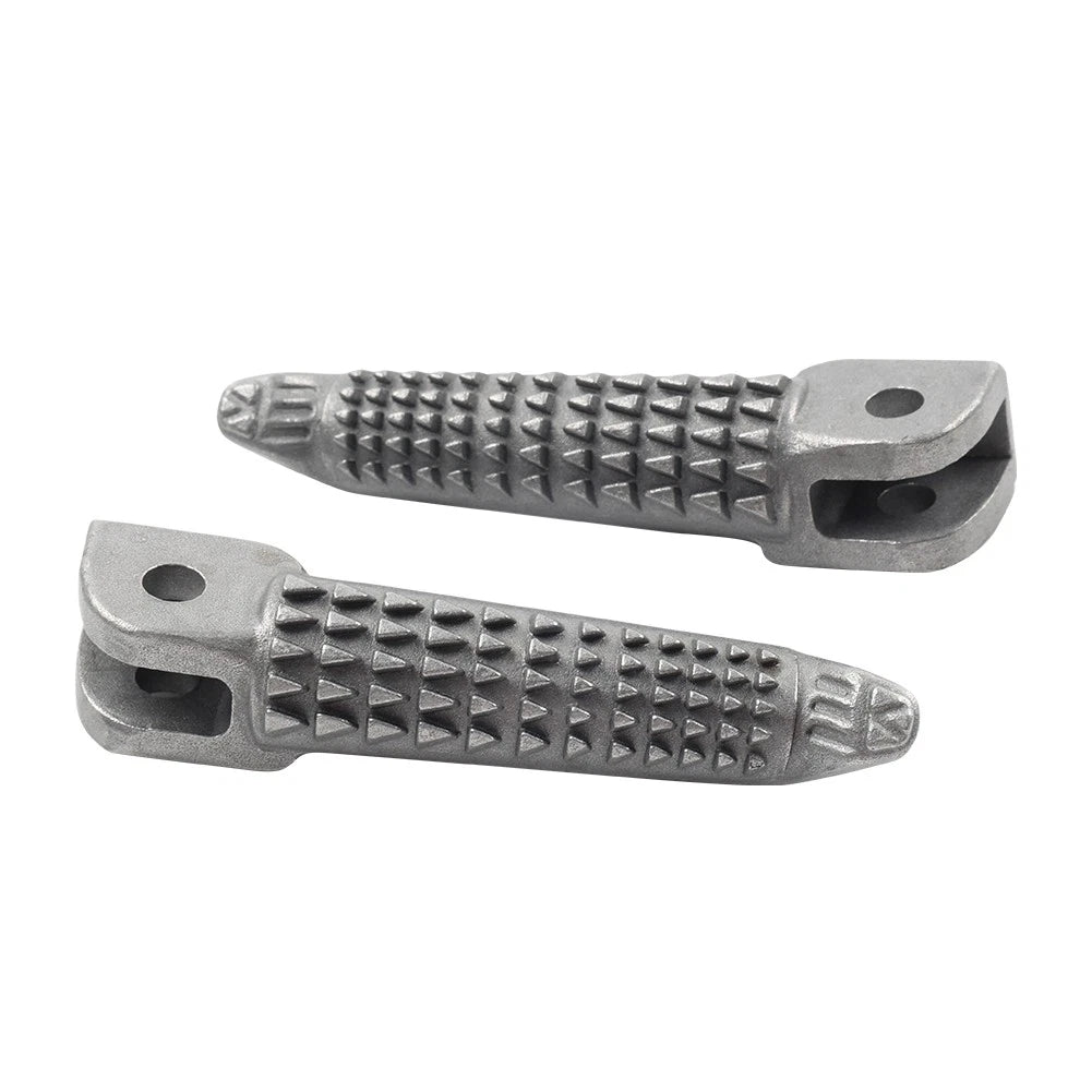 Front Driver Foot Pegs FootrestsPedals For Kawasaki Ninja 400 18-24 Z400 19-24
