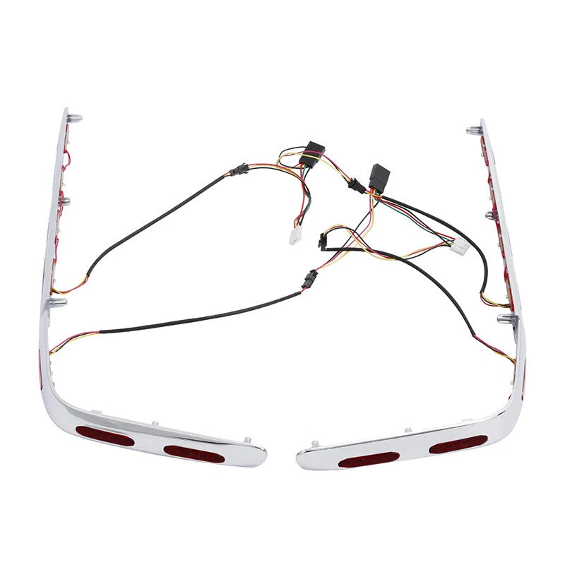 Trunk & Saddlebag Decoration Trim LED Light For Honda Goldwing GL1800 01-11
