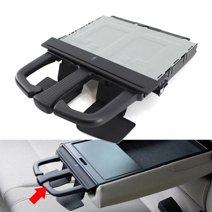 Fit For VW JETTA BORA GOLF R32 Car Front Fold Dashboard Cup Holder Auto Black