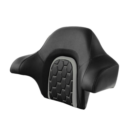 Passenger Trunk Backrest Pad Fit For Harley Street Glide 2014-Up