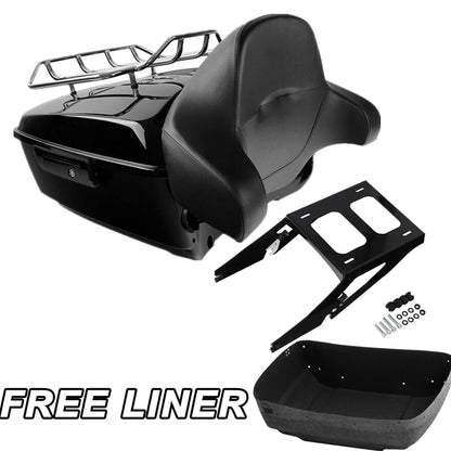King Trunk Pad Mount Rack Fit For Harley Sport Glide FLSB 18-Up 19
