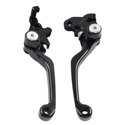 1 Pair Black Clutch Brake Levers CNC Pivot For Honda CRF150F CRF230F 2003-2017