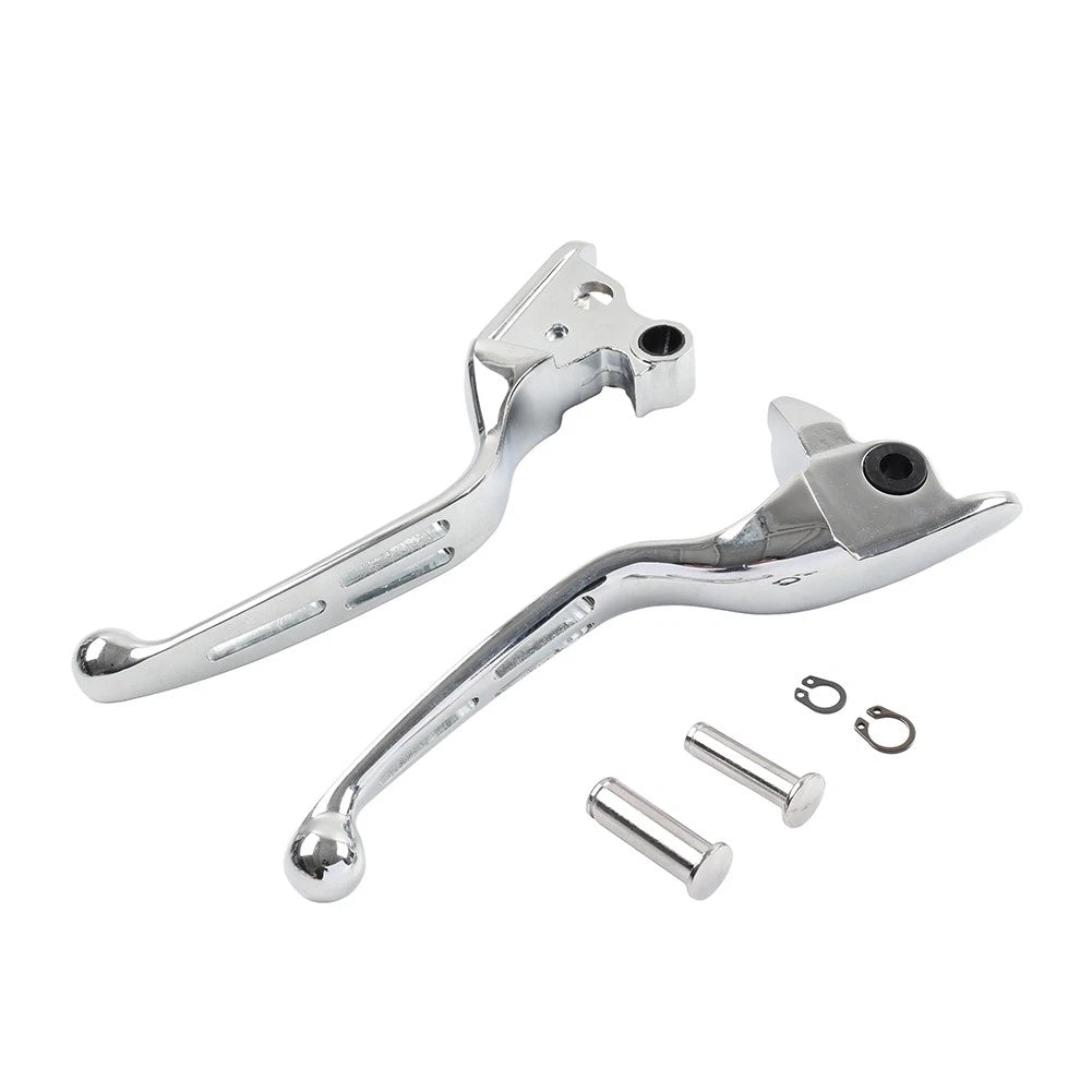 CNC Brake Clutch Hand Levers For Harley Touring Road King Street Glide 2008-2013