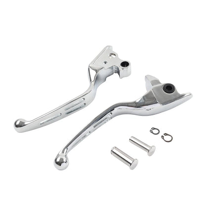CNC Brake Clutch Hand Levers For Harley Touring Road King Street Glide 2008-2013