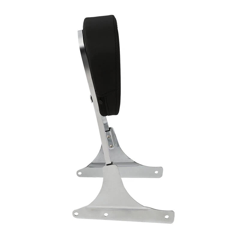 Chrome Low Backrest Sissy Bar Fit For Harley Softail FLST FLSTC FLSTNSE 84-17 US