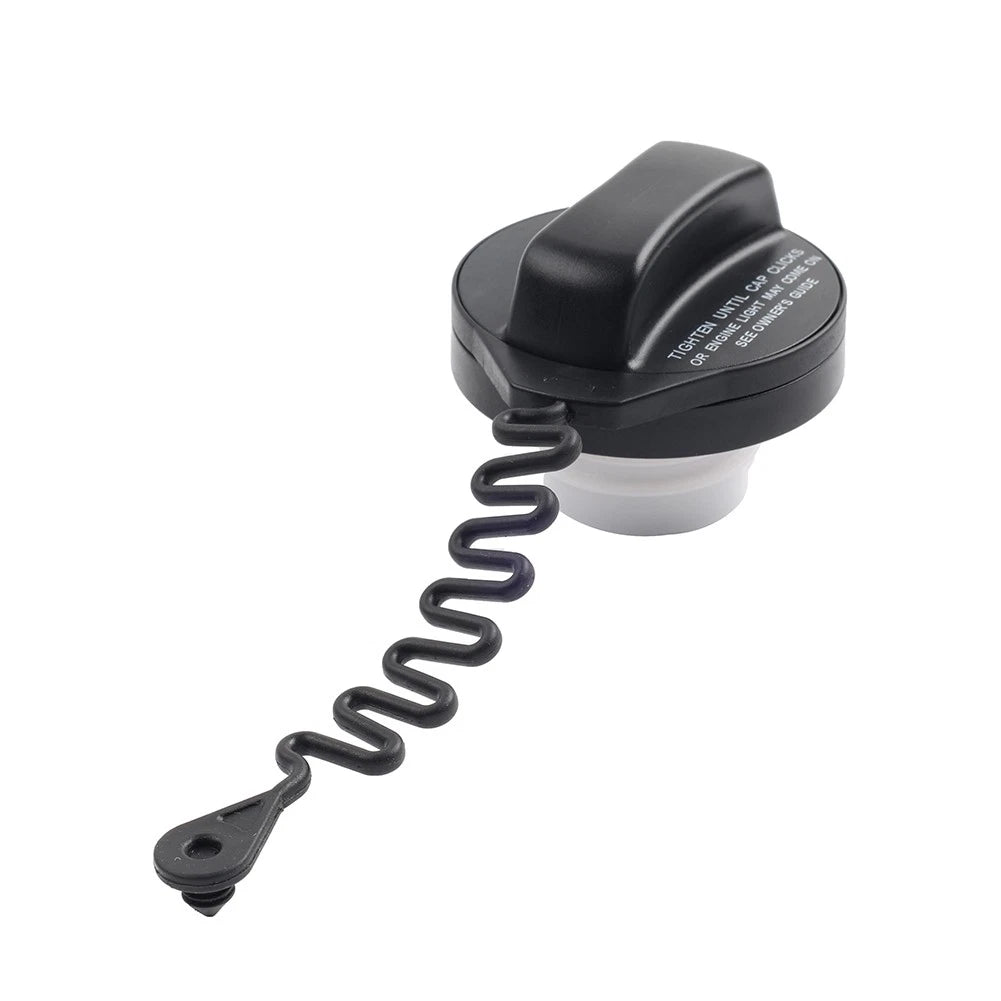 Petrol Fuel Tethered Gas Cap ABS For Land Rover Freelander 2 2008-2015 Black