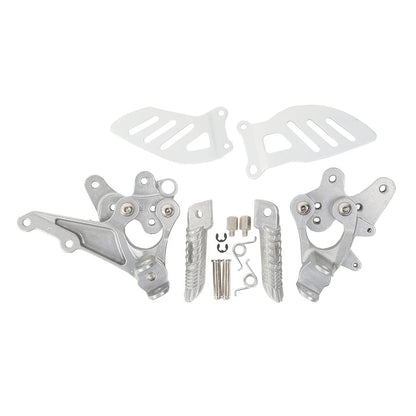 Front Foot Pegs Footrest Bracket Fit For Suzuki GSXR1000 09-16 600 750 11-18 16