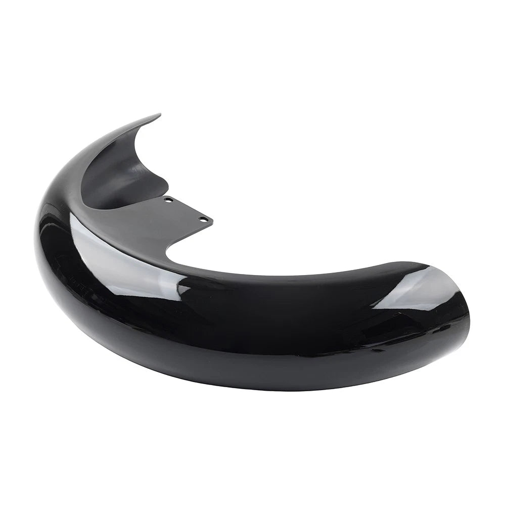 19" Wheel Wrap Black Front Mudguard ABS For Harley Touring Road Street Glide