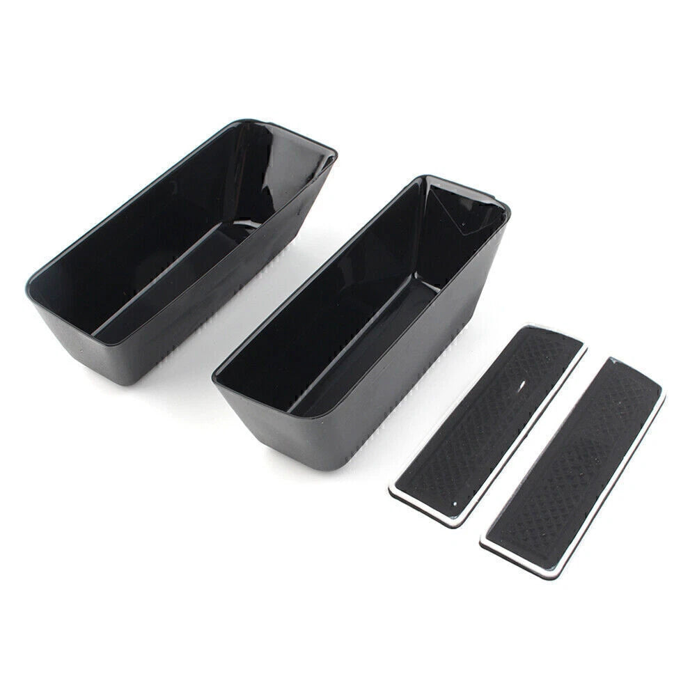 Rear Door Handle Upgrade Storage Box Armrest Container For Ford Edge 15-20 LHD