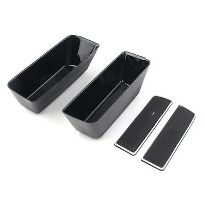 Rear Door Handle Upgrade Storage Box Armrest Container For Ford Edge 15-20 LHD