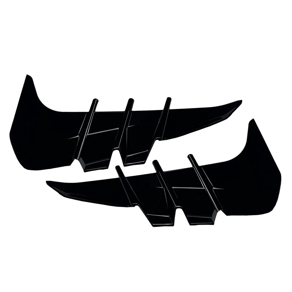 Glossy BLK Side Fender Vent Air Wing Cover For Subaru BRZ For Toyota GR86 22-24