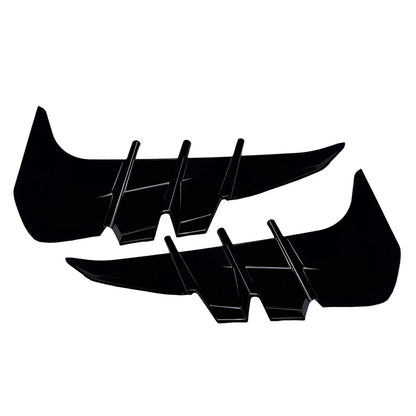 Glossy BLK Side Fender Vent Air Wing Cover For Subaru BRZ For Toyota GR86 22-24