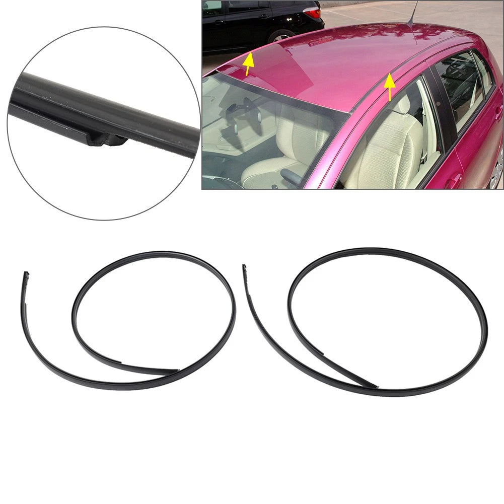 Roof Drip Molding Weather Strip For Toyota Yaris Hatchback 2006-2016