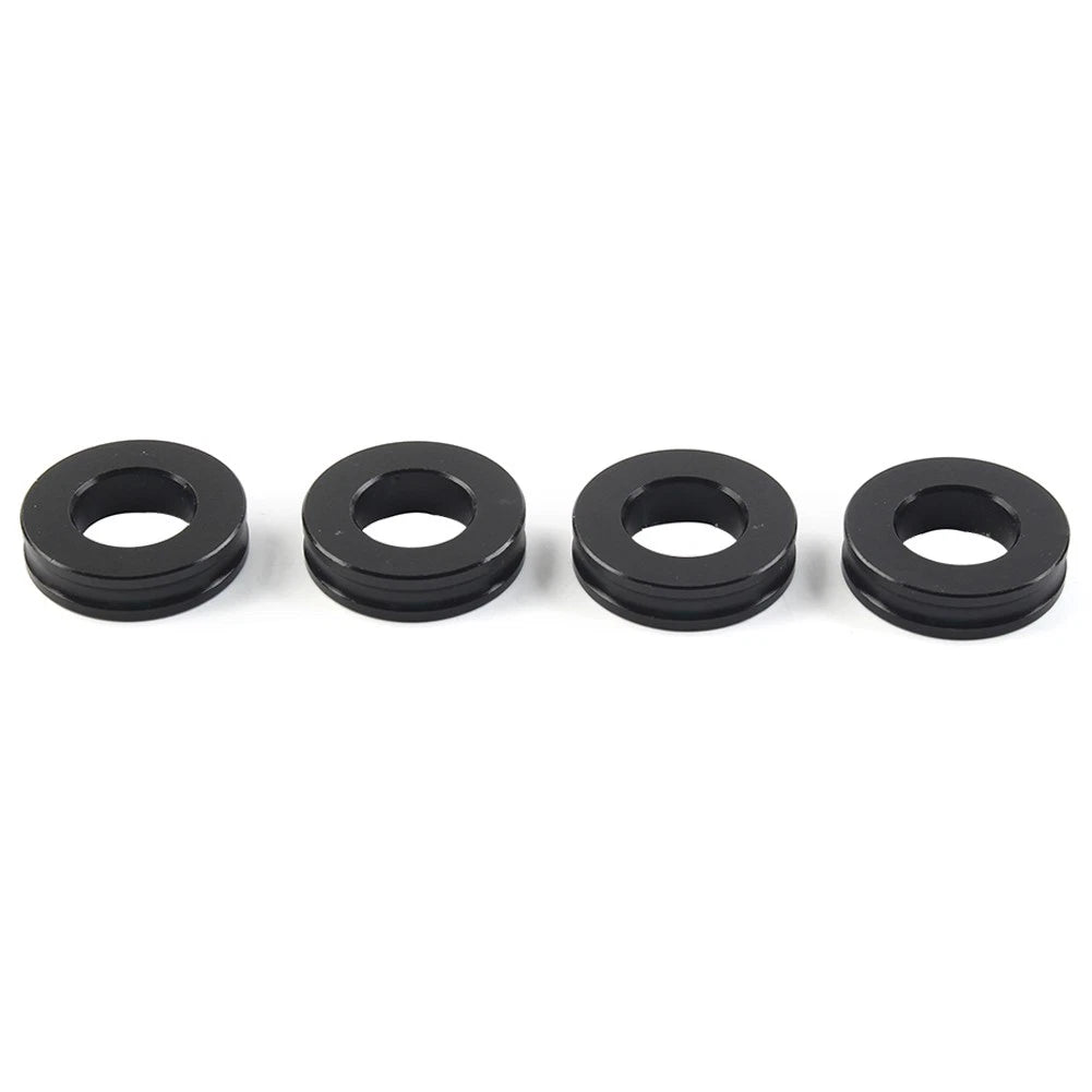 4x CNC Front Brake Caliper Spacer Kit Black For Ducati Panigale V4/R/S 2018-2024