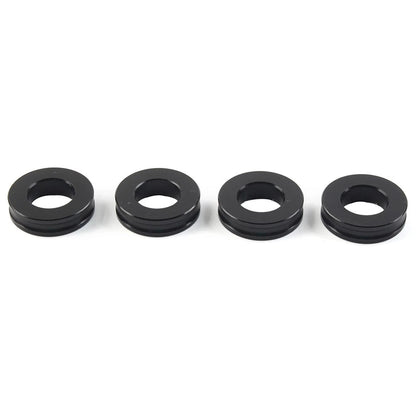 4x CNC Front Brake Caliper Spacer Kit Black For Ducati Panigale V4/R/S 2018-2024