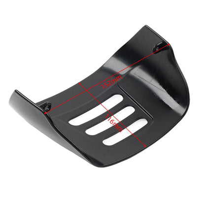 Slotted Tail Light Visor Cover Fit Harley Tri Glide FLHTCUTG 2009-2022 Chrome