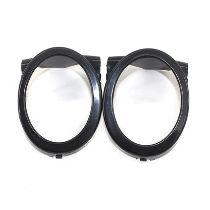 Front Bumper Fog Light Round Trim Cover For BMW 3-Series E46 2001-2006