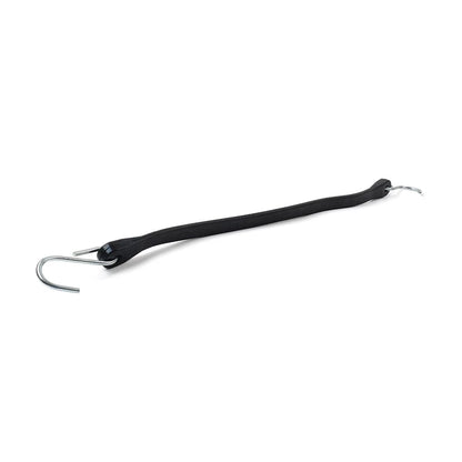15" Heavy Duty Rubber Tarp Straps Tie Down Bungee Cords With Hooks