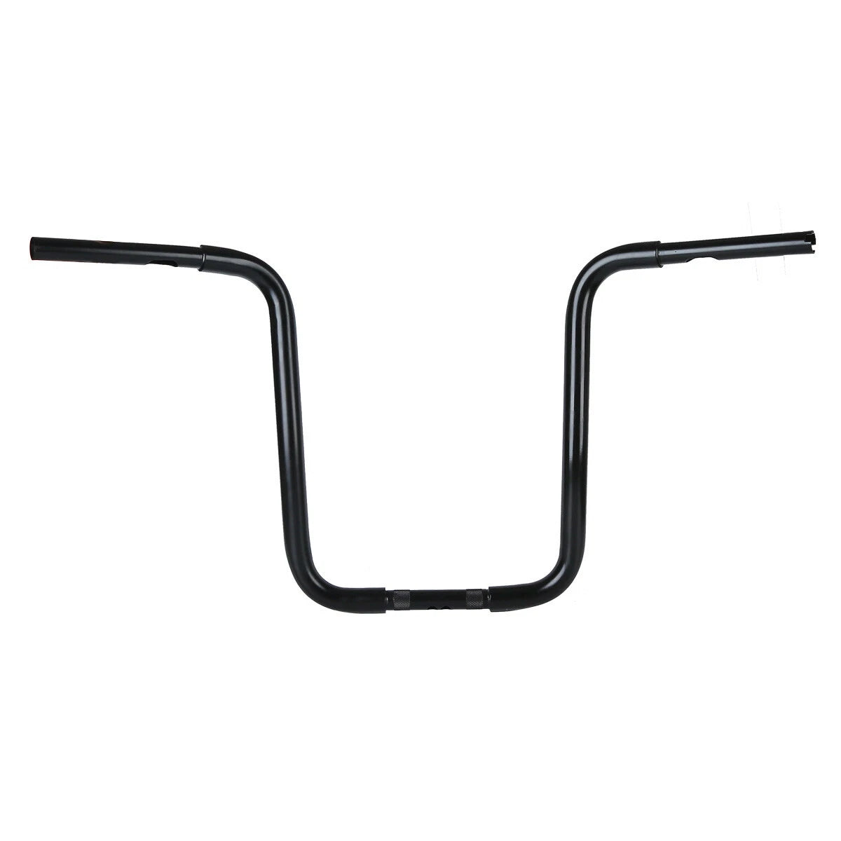 Black 14" Rise 1-1/4" Ape Handlebar Bar Fit For Harley Sportster XL Softail Dyna