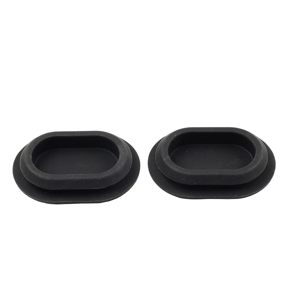2x Rear Antenna Hole Plug Filler Cover For Harley Road Street Glide Road King