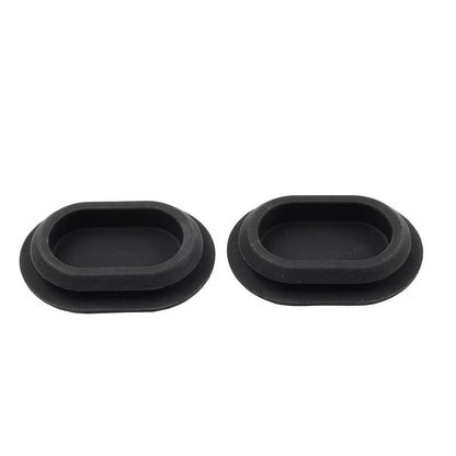 2x Rear Antenna Hole Plug Filler Cover For Harley Road Street Glide Road King