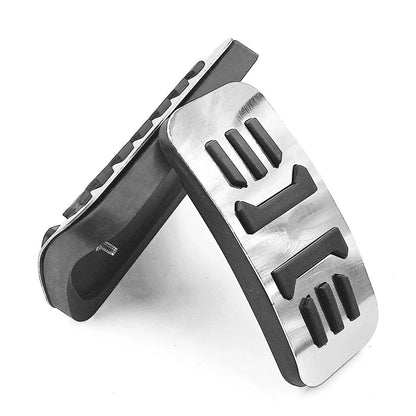 Stainless Steel Car Brake Gas Pedals Protection Cover Fit Jaguar XE XF XJ XJL