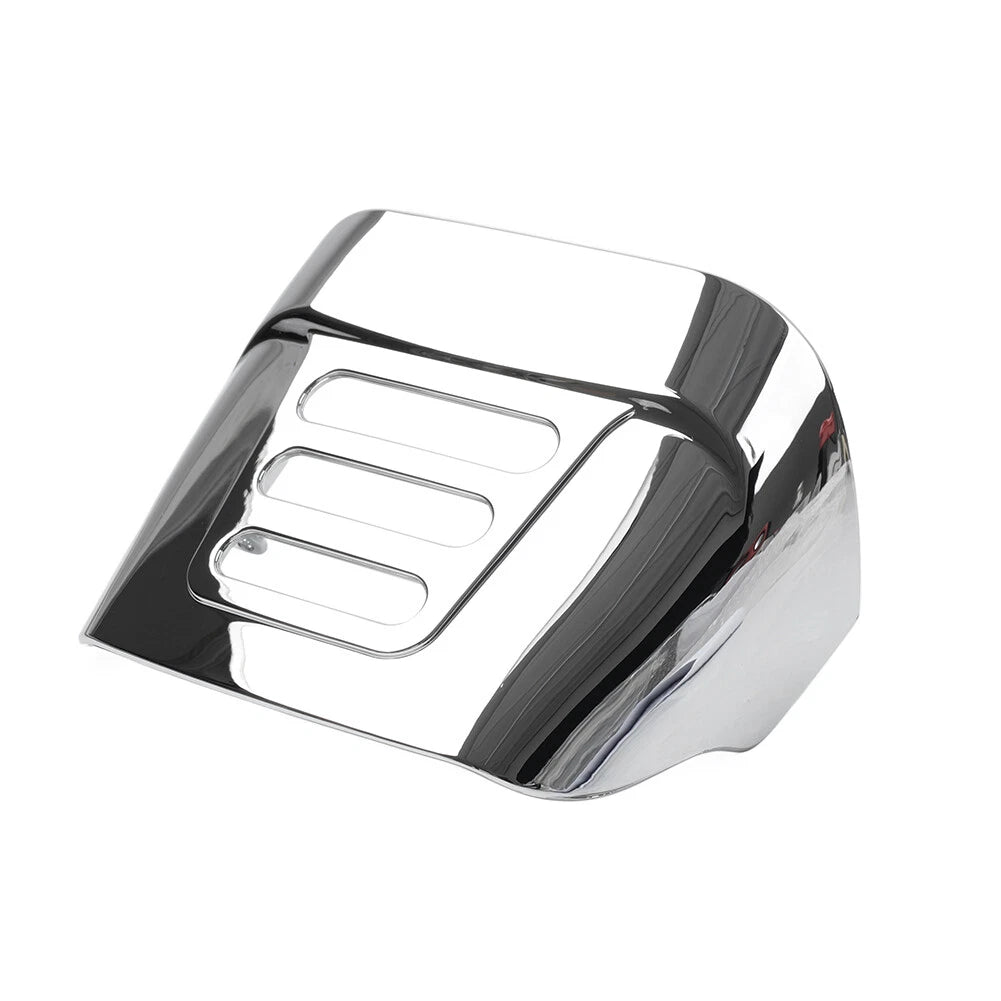 Slotted Tail Light Visor Cover Fit Harley Tri Glide FLHTCUTG 2009-2022 Chrome