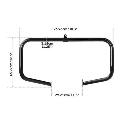 Engine Guard Bar Fairing & Support Bracket For Harley Road Glide FLTRX 2015-2023