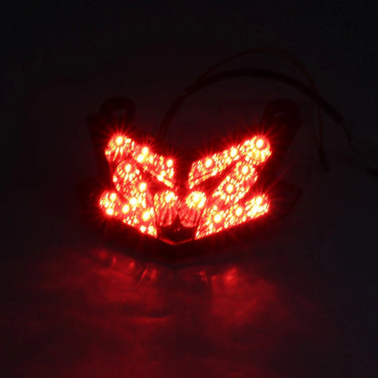 ILED Turn Signal Taillight Tail Lamp Fit KAWASAKI Z125 Z800 ZX-6R NINJA US Black