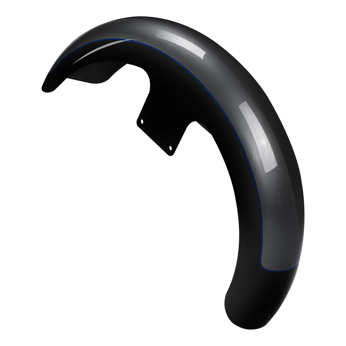 21" Front Fender For Harley Touring 14-24 23 Gauntlet Gray Metallic/Vivid Black