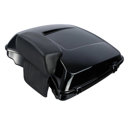 Razor Trunk Backrest Solo Mount Rack Fit For Harley Street Road Glide King 14-Up