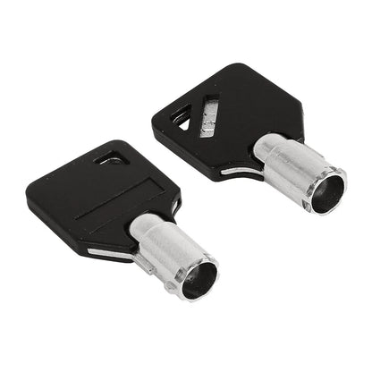 Hard Saddle Bags w/ Black Latch Fit For Harley Softail Fatboy FXST 1984-2017 16