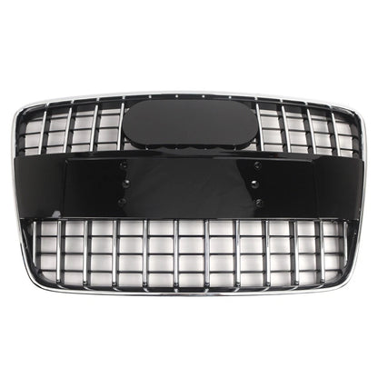 1 Piece Front Bumper Radiator Vent Grille For Audi Q7 2005-2015 Chrome