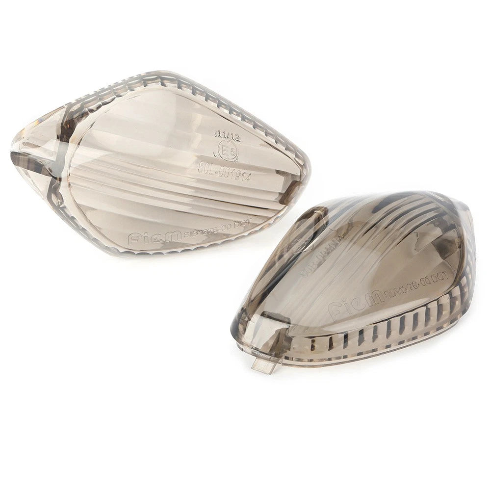 2x Turn Signal Lights Lens Cover for Honda CB500F/X/R CBR650F NC750X/S Smoke