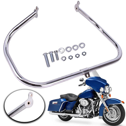 Engine Highway Crash Guard Bar For Harley Touring Road Street Glide CVO 09-2023