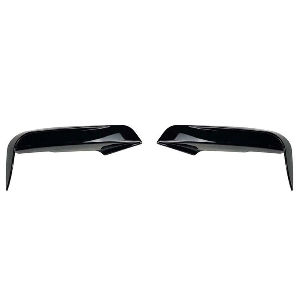 For BMW 3-Series F30 F31 12-18 Front Bumper Fangs Trim Air Vent Lid Cover Black