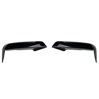 For BMW 3-Series F30 F31 12-18 Front Bumper Fangs Trim Air Vent Lid Cover Black