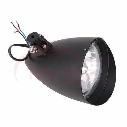 5.75 " 5-3/4 Inch Motorcycle Headlight Lamp Visor Bucket For Harley Dyna Softail