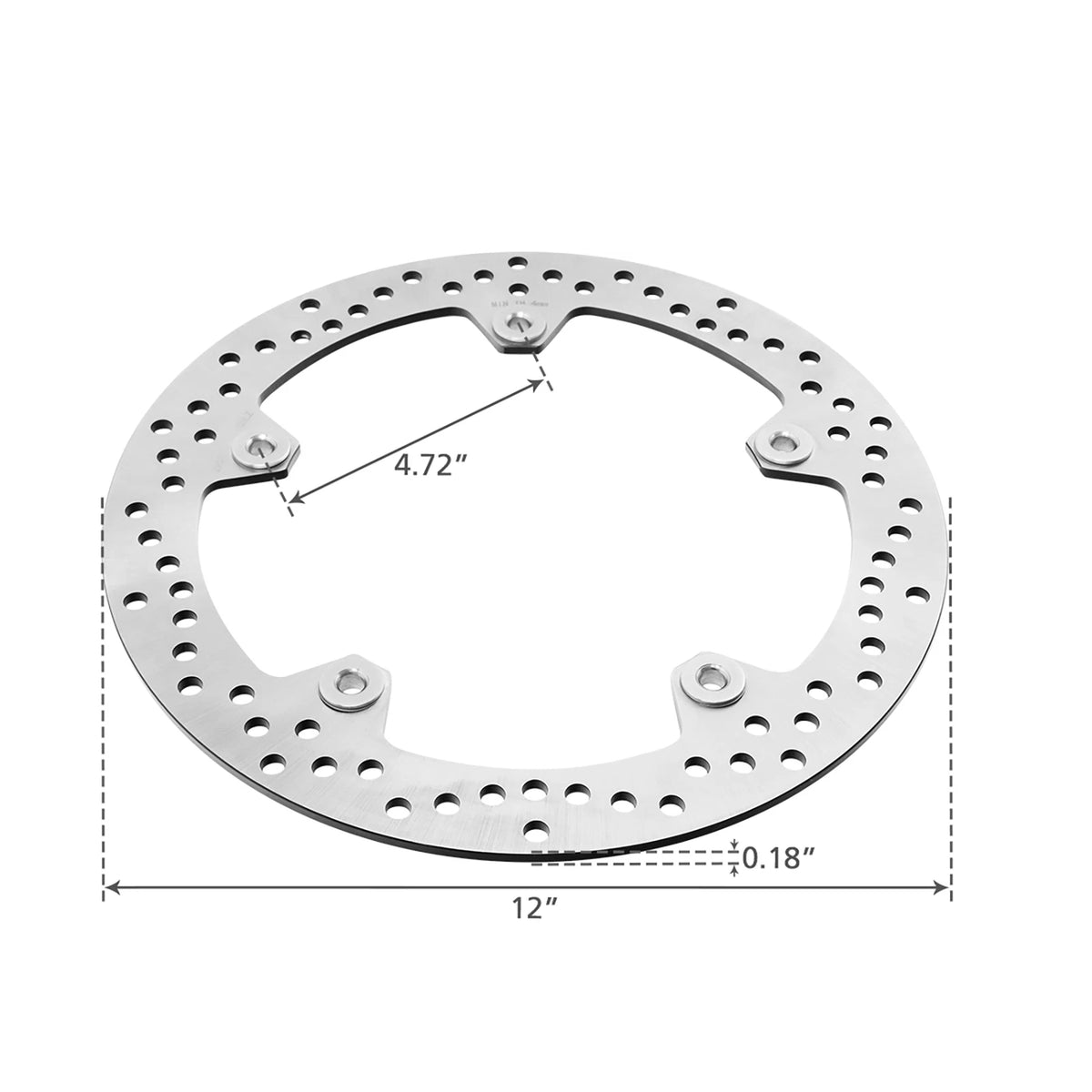 2 x Front Brake Rotor Disc Fit For BMW R1200GS R1250GS 2013-2020 2012 2013 14 US