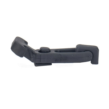 Rubber Flexible T-Handle Hasp Draw Latch for RV Tool Box Cooler Golf Cart Black