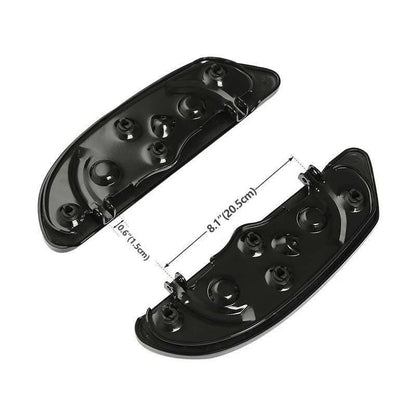 Rider & Driver Passenger Floorboard Fit For Harley Touring Electra Glide 1986-Up