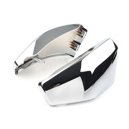 2pcs Chrome Motorcycle Battery Side Covers for Honda VTX1300 R/S/C/T 2003-2009