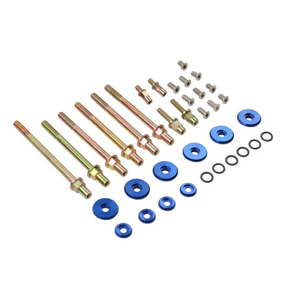 Engine Valve Cover Washer Screw Blue For Honda Acura K-Series Engines K20 K24