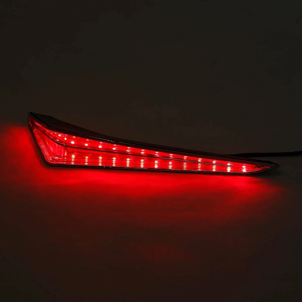 Fender Tip Accent Vertical Under Brake Turn Light For Honda GL1800 F6B 2012-2017