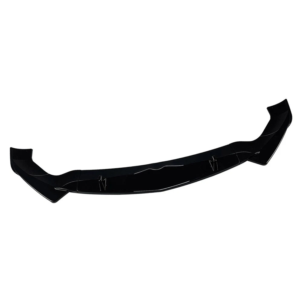 Glossy Black Front Bumper Spoiler Lip Body Kit For Alfa Romeo Stelvio 2017-2025